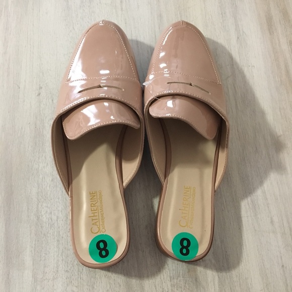 CATHERINE MALANDRINO PINK FLATS - Picture 1 of 4